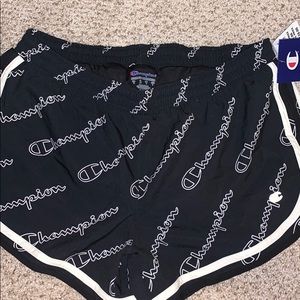 Champion black athletic shorts